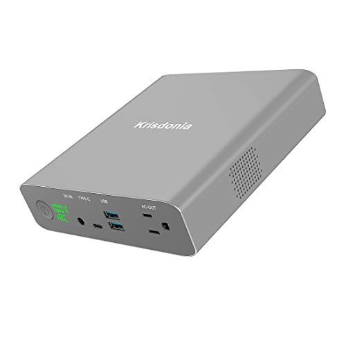 ポータブル電源 27000mAh/130W 大容量 （AC出力 + QC3.0 USB ポート + USB-C）予備電源 iPhone/MacBook/ノートPC 等対応 （緊急・災害時バックアップ用電源）★m d067a2c5