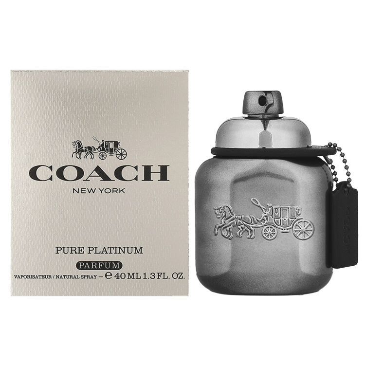 コーチ マン ピュア プラチナム パルファム P・SP 40ml 香水 フレグランス COACH PURE PLATINUM PARFUM FOR MEN 新品 未使用