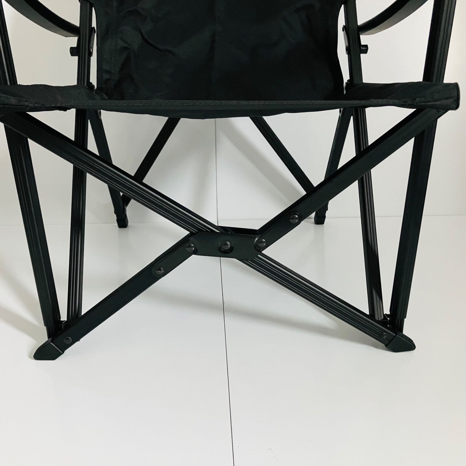 Adirondack キャンパーズチェア 2脚セット ブラック 中古 ADIRONDACK アディロンダック キャンパーズチェア 2脚 セット