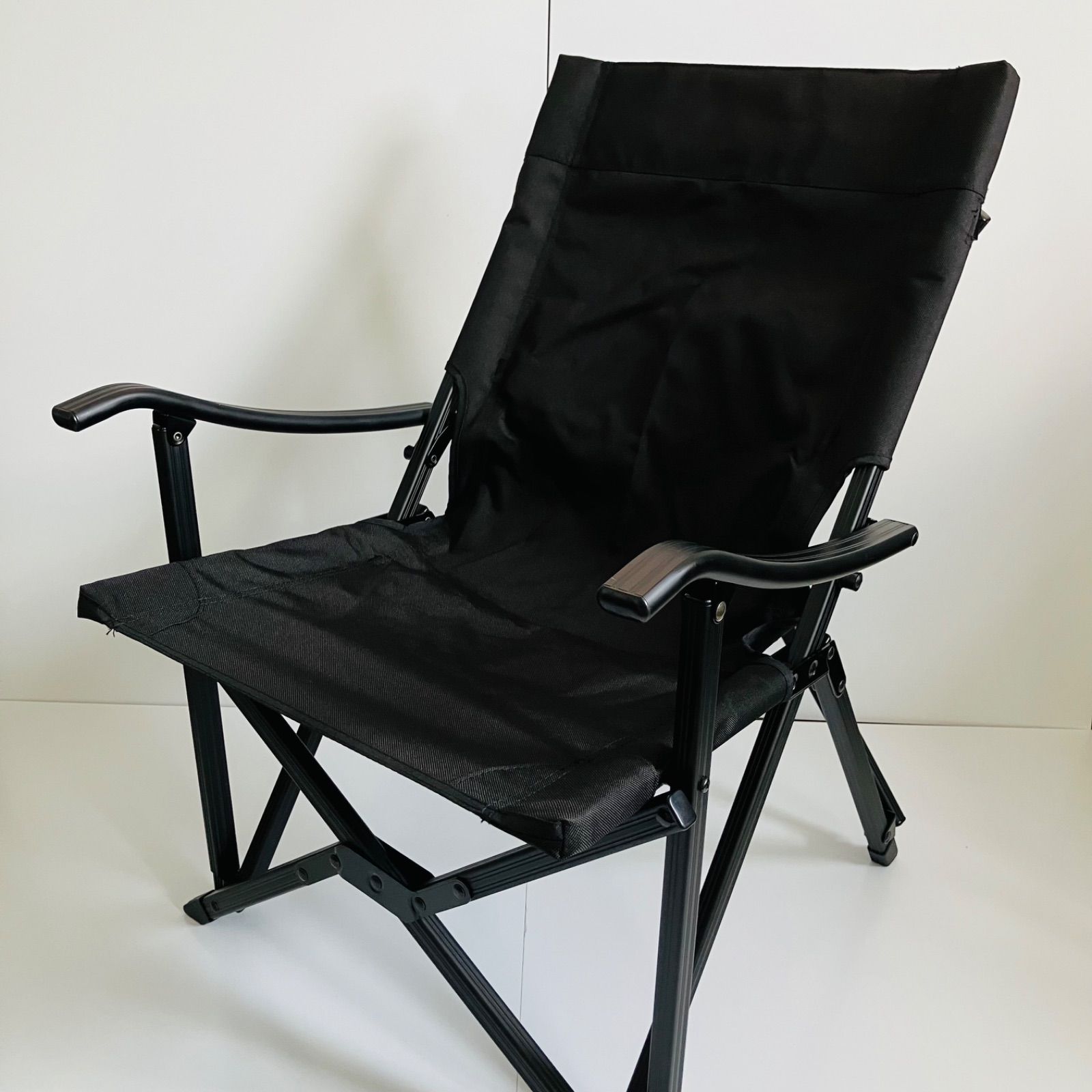 Adirondack キャンパーズチェア 2脚セット ブラック 中古 ADIRONDACK アディロンダック キャンパーズチェア 2脚 セット