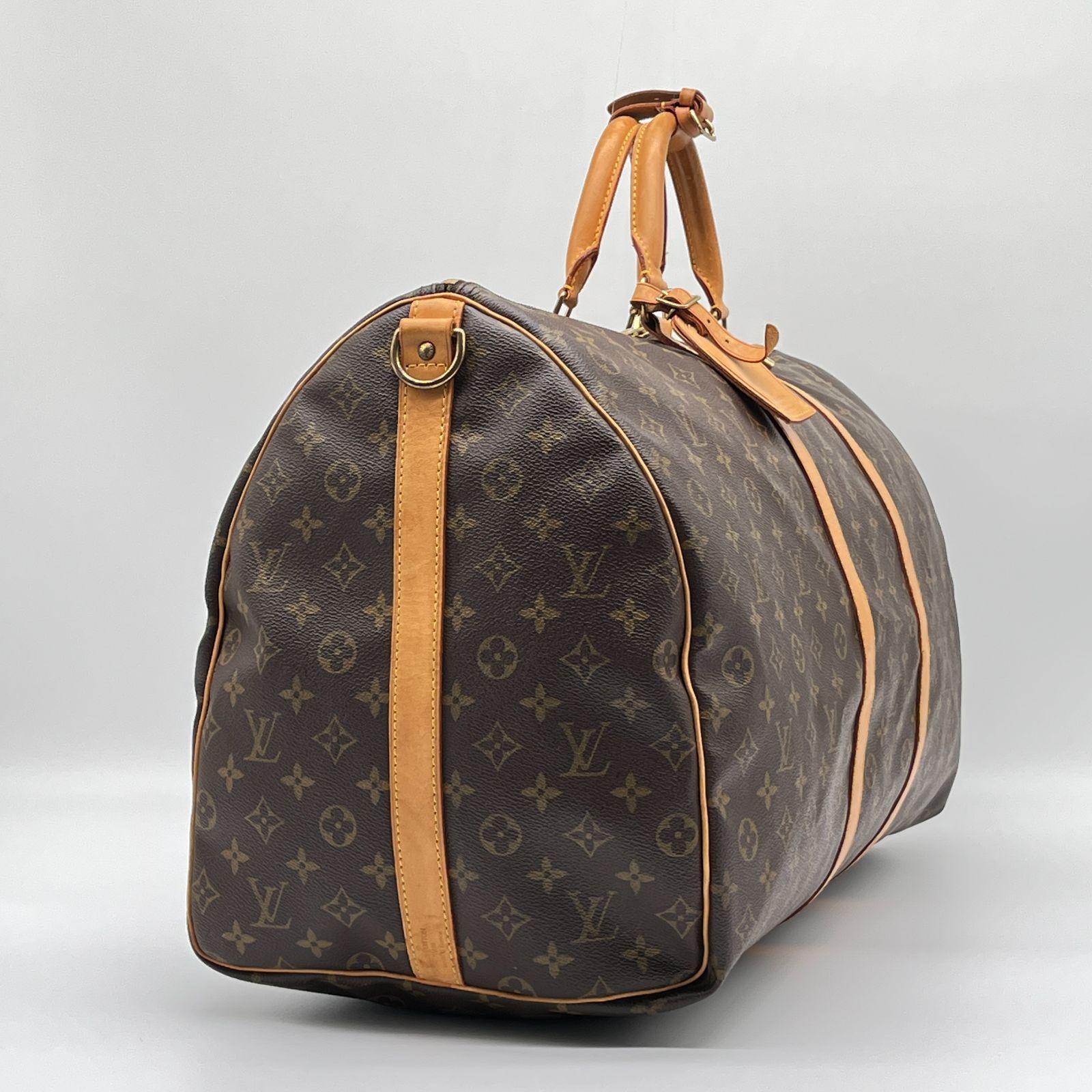 LOUIS VUITTON キーポル バンドリエール 60 モノグラム ボストンバッグ
