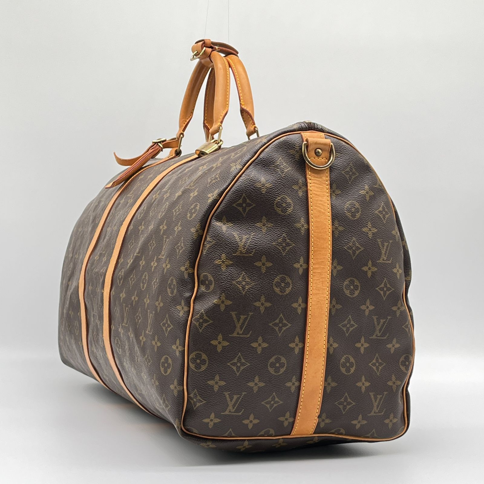 LOUIS VUITTON キーポル バンドリエール 60 モノグラム ボストンバッグ