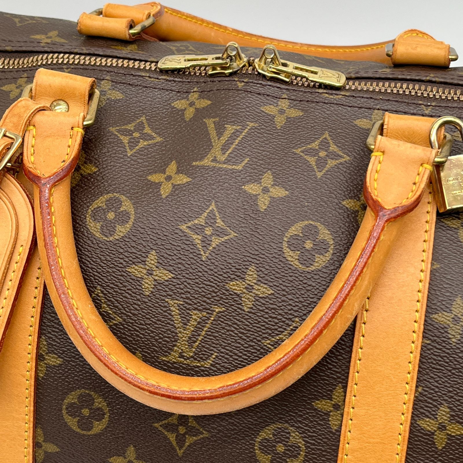 LOUIS VUITTON キーポル バンドリエール 60 モノグラム ボストンバッグ