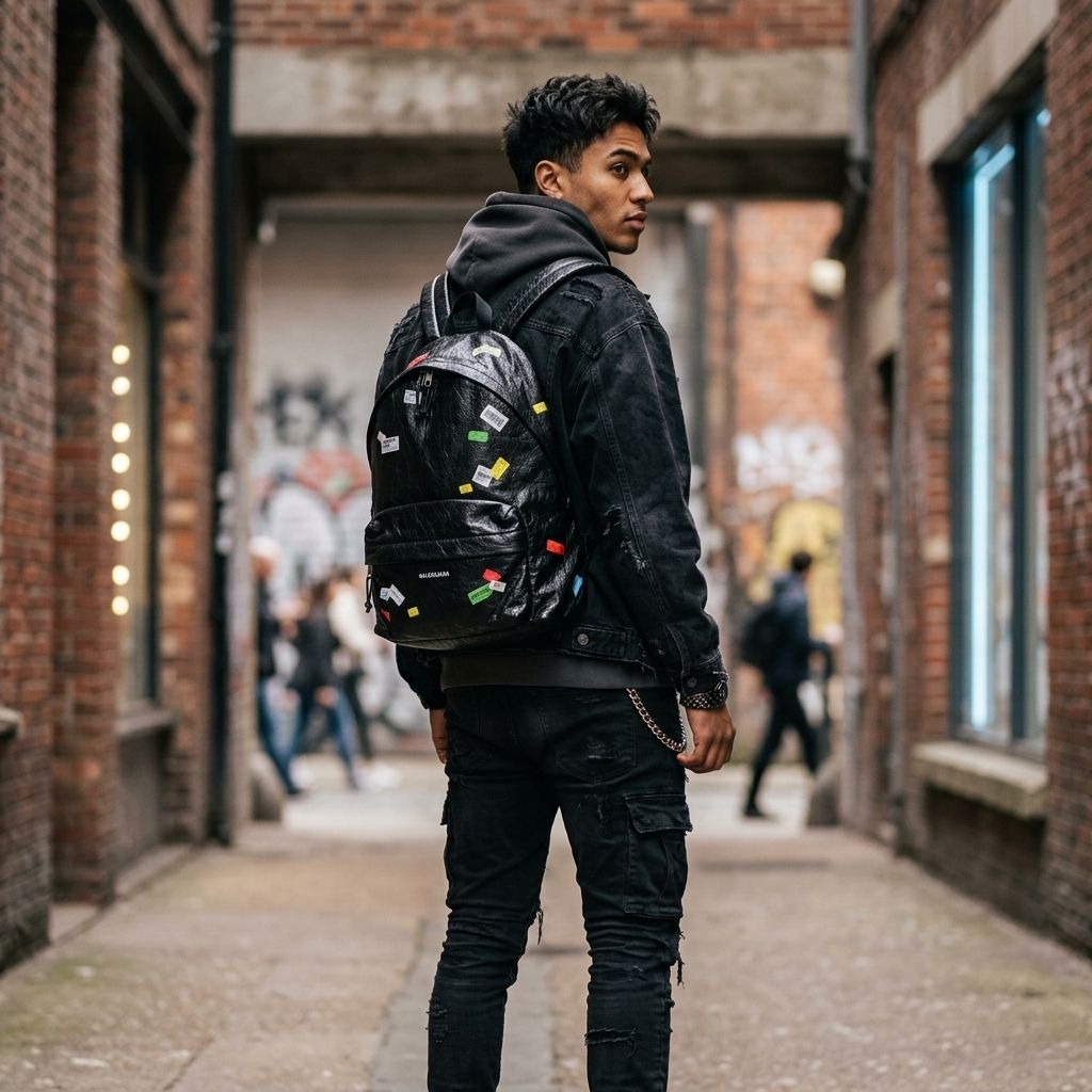 BALENCIAGA 希少 極美品 バレンシアガ EXPLORER エクスプローラー