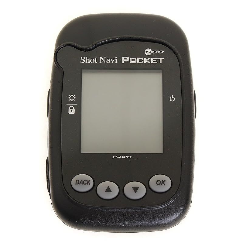 【新品】 ショットナビ(Shot Navi) ゴルフナビ ポケットネオ ブラック SN-P02