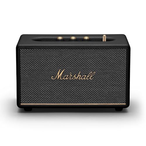 Marshall ワイヤレススピーカー Bluetoothスピーカー ACTON III BLACK (ブラック) 【国内正規品】t