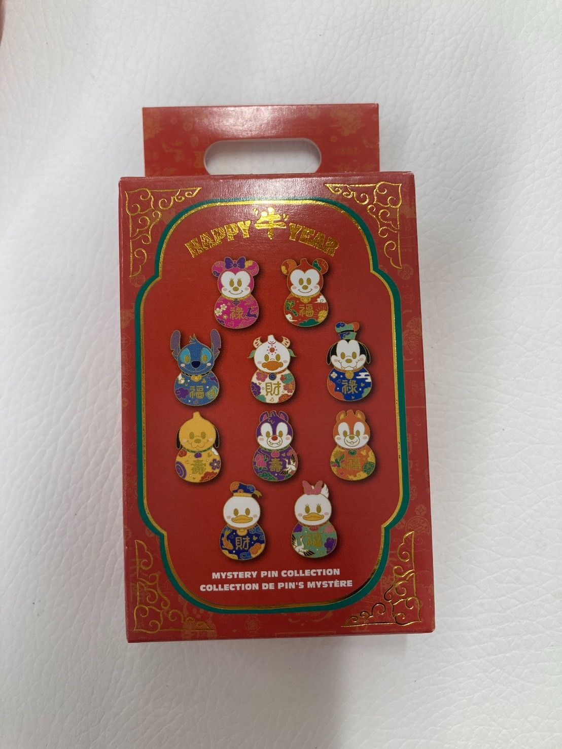 ディズニー ピンバッジ☆ まとめ売り　ピントレードなどに◎ 新品】ディズニー ピンバッジ まとめ売り 春節 上海ディズニー 香港