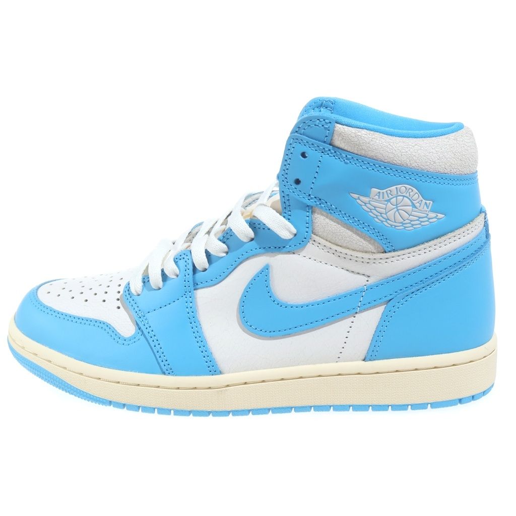 NIKE (ナイキ) AIR JORDAN 1 RETRO HIGH OG UNC REIMAGINED DZ5485-402 エアジョーダン1 レトロ UNC リイマジンド ハイカットスニーカー ライトブルー/ホワイト US9/27cm 8,753円