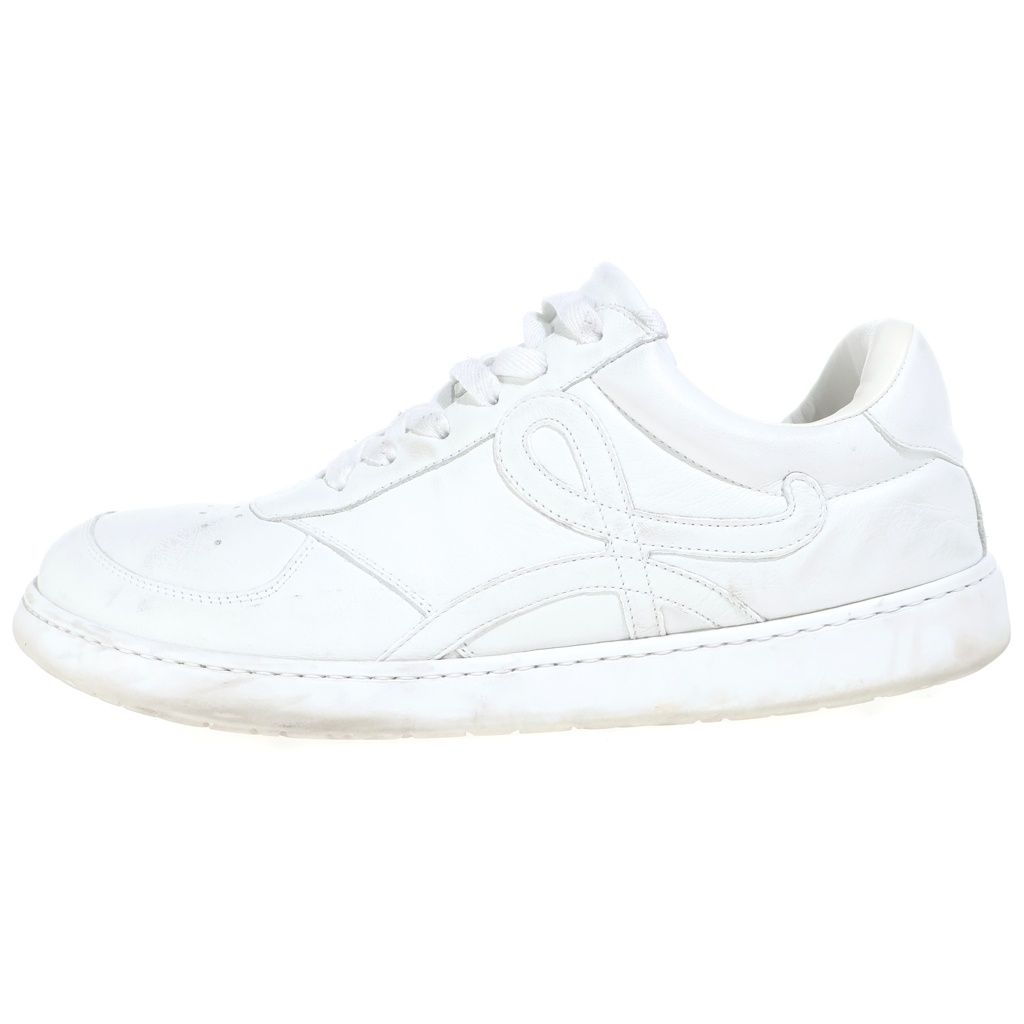 LOEWE (Loewe) JAMBO LOW TOP SNEKERS JUMBO LACE UP LOW TOP SNEAKERS WHITE 592507