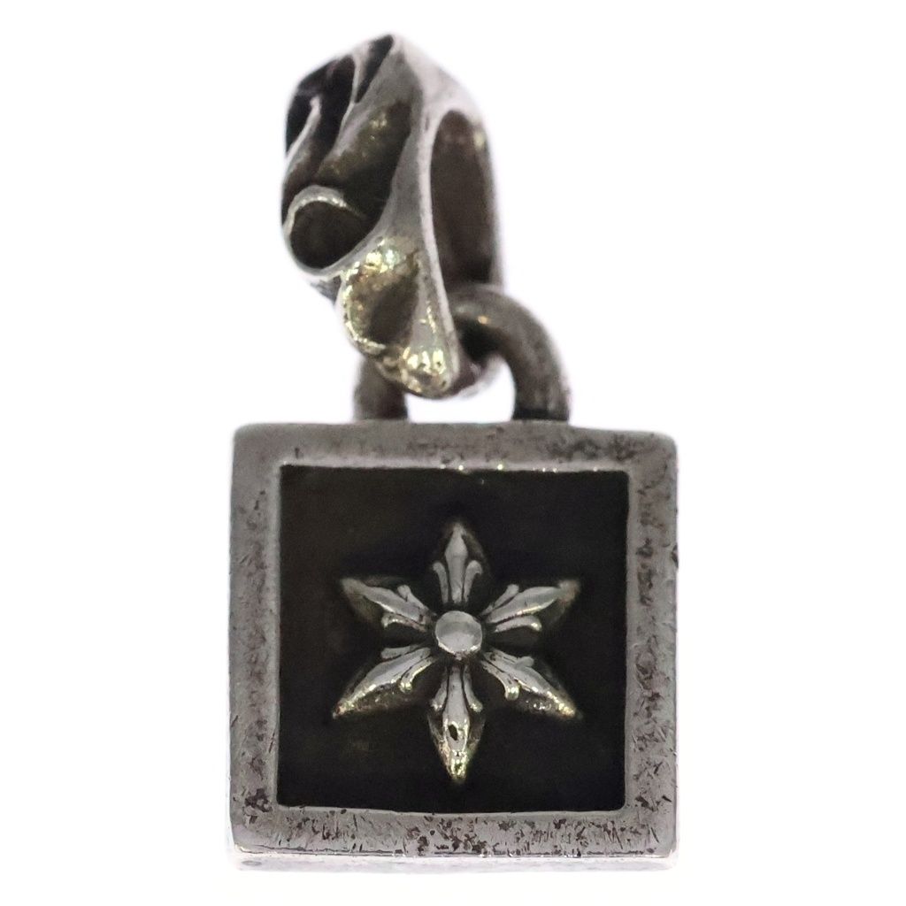 CHROME HEARTS (クロムハーツ) FRAMED STAR フレームドスター チャーム ペンダントトップ シルバー -