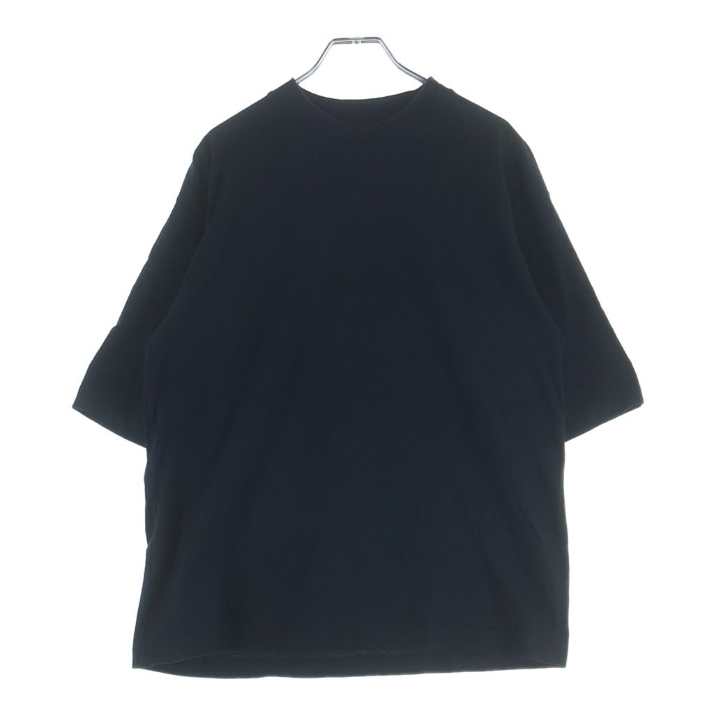 MARNI (マルニ) エンブロイダリー クルーネック 半袖Tシャツカットソー ブラック HUMU0255S1