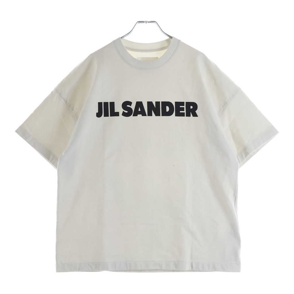 JIL SANDER (ジルサンダー) 24SS LOGO T-SHIRT ロゴプリント 半袖Tシャツ カットソー ホワイト J21GC0001 J45148 16,093円