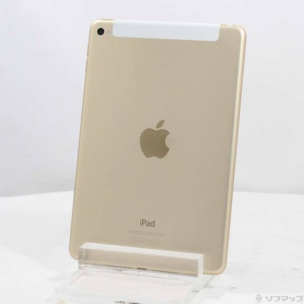 ソフマップ 〔中古品〕 iPad mini 4 128GB ゴールド MK782J／A docomoロック解除SIMフリー【262】