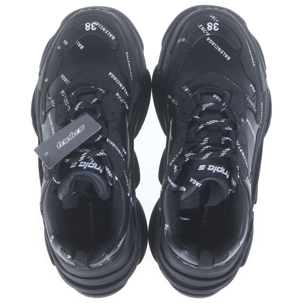 BALENCIAGA (バレンシアガ) Triple S トリプルエス オールオーバーロゴ