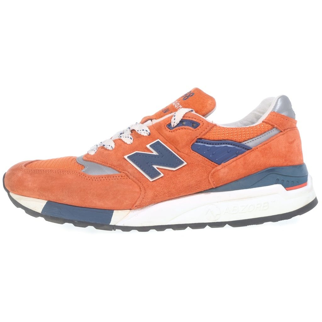 New Balance (ニューバランス) M998CTL スウェード ローカットスニーカー スニーカー オレンジ US10/28cm 8,030円