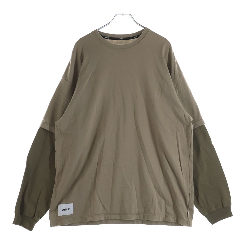 WTAPS (ダブルタップス) 25AW SLDR 01 LS COTTON レイヤード長袖T
