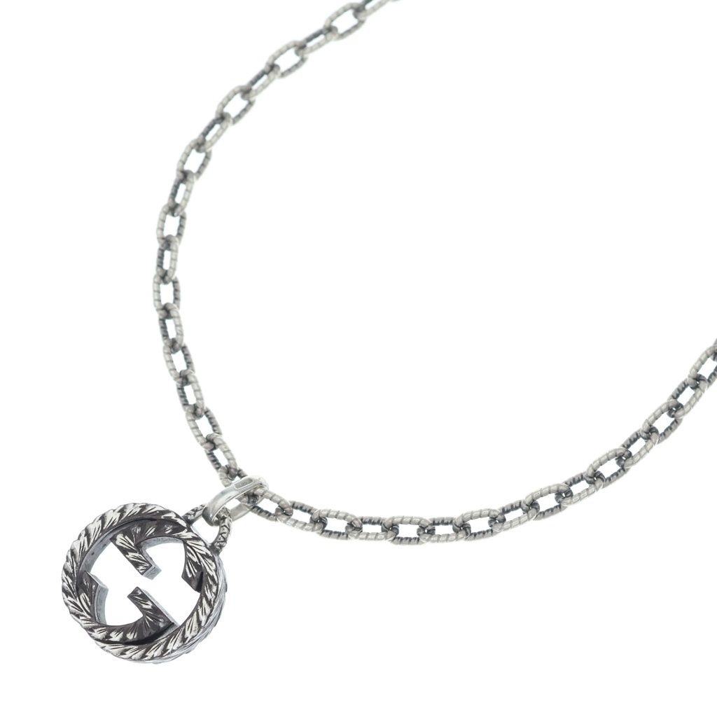 GUCCI (グッチ) インターロッキングG アラベスク ネックレス