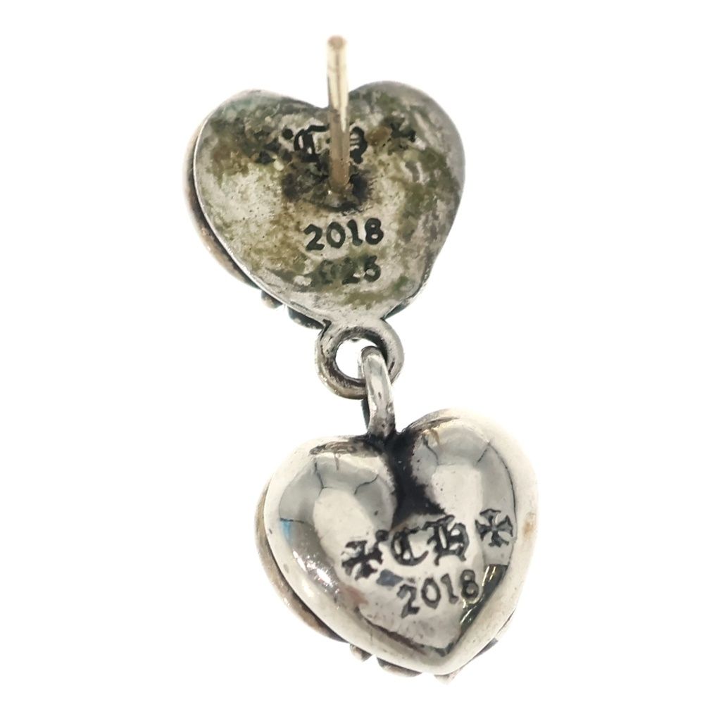 CHROME HEARTS (クロムハーツ) HEART DRP ハートドロップ ピアス