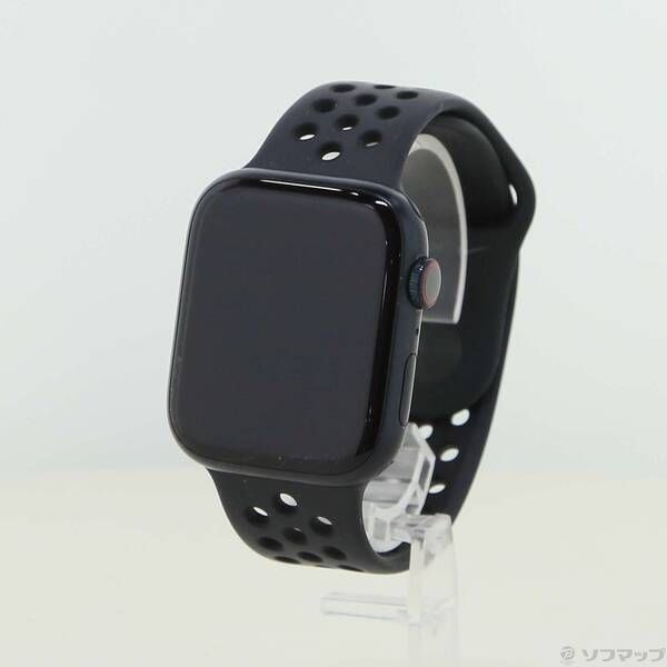 ソフマップ 〔中古品〕 Apple Watch Series 7 Nike GPS + Cellular 45mm ミッドナイトアルミニウムケース アンスラサイト／ブラックNikeスポーツバンド【269】