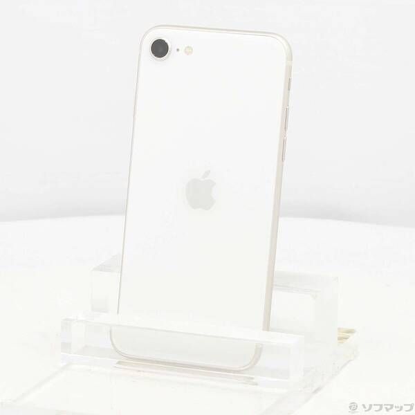 ソフマップ 〔中古品〕 iPhone SE 第3世代 64GB スターライト MMYD3J／A SIMフリー【344】