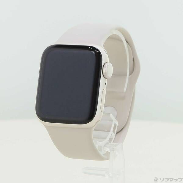 ソフマップ 〔中古品〕 Apple Watch SE 第2世代 GPS 40mm スターライトアルミニウムケース スターライトスポーツバンド【269】