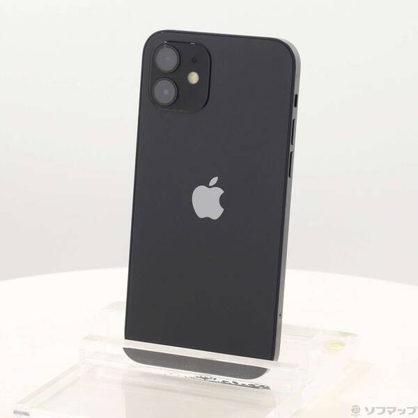 ソフマップ 〔中古品〕 iPhone12 64GB ブラック MGHN3J／A SIMフリー【262】