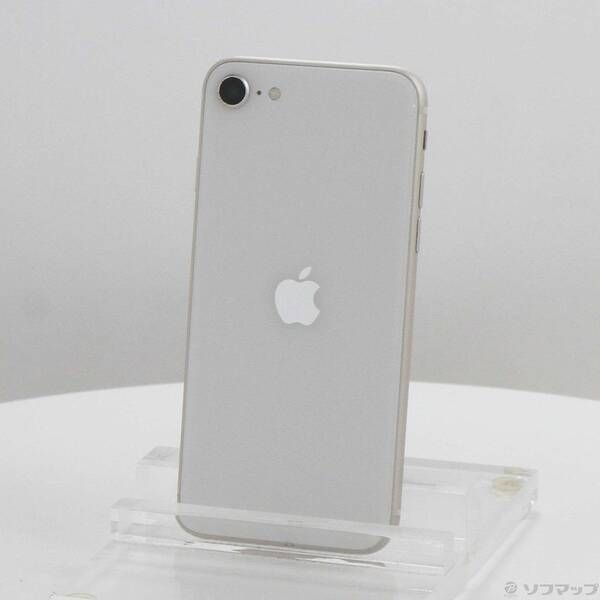 ソフマップ 〔中古品〕 iPhone SE 第3世代 64GB スターライト MMYD3J／A SIMフリー【295】