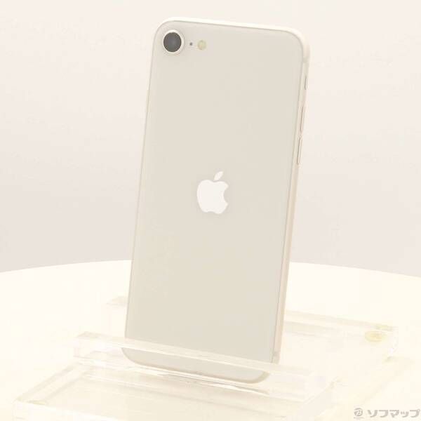ソフマップ 〔中古品〕 iPhone SE 第3世代 64GB スターライト MMYD3J／A SIMフリー【198】