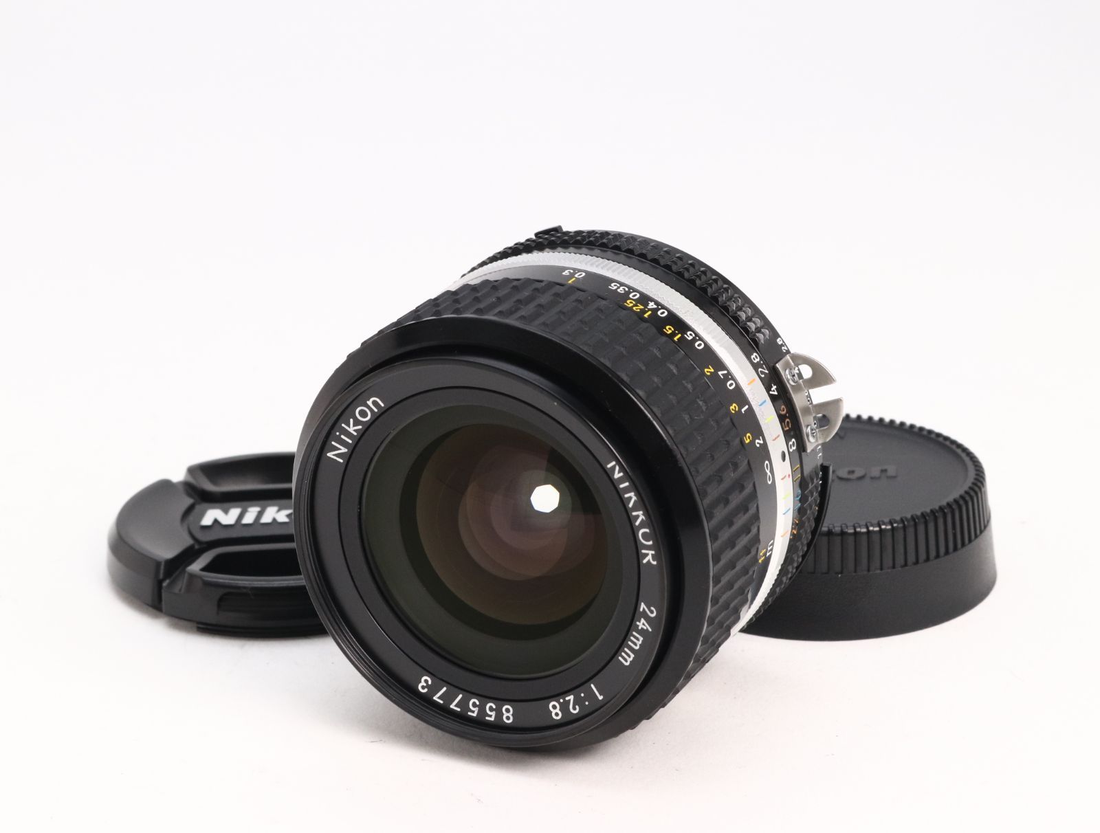 AA- (極上品) Nikon ニコン Ai-S NIKKOR 24mm F2.8 85XXXX番台 SICコーティング 後期型 初期不良返品対応 77-135