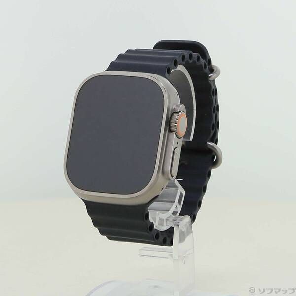 ソフマップ 〔中古品〕 Apple Watch Ultra GPS + Cellular 49mm チタニウムケース ミッドナイトオーシャンバンド【269】