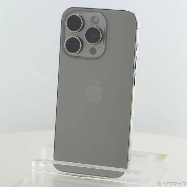ソフマップ 〔中古品〕 iPhone15 Pro 128GB ナチュラルチタニウム MTU93J/A SIMフリー【377】