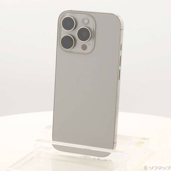 ソフマップ 〔中古品〕 iPhone16 Pro 128GB ナチュラルチタニウム MYMY3J／A SIMフリー【344】