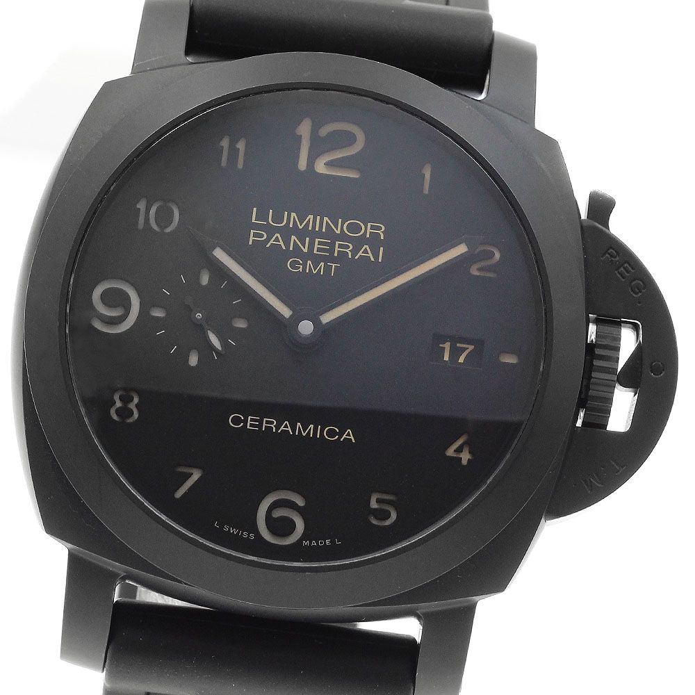 パネライ PANERAI PAM00441 ルミノール1950 セラミカ GMT 自動巻き メンズ 箱・保証書付き_964939