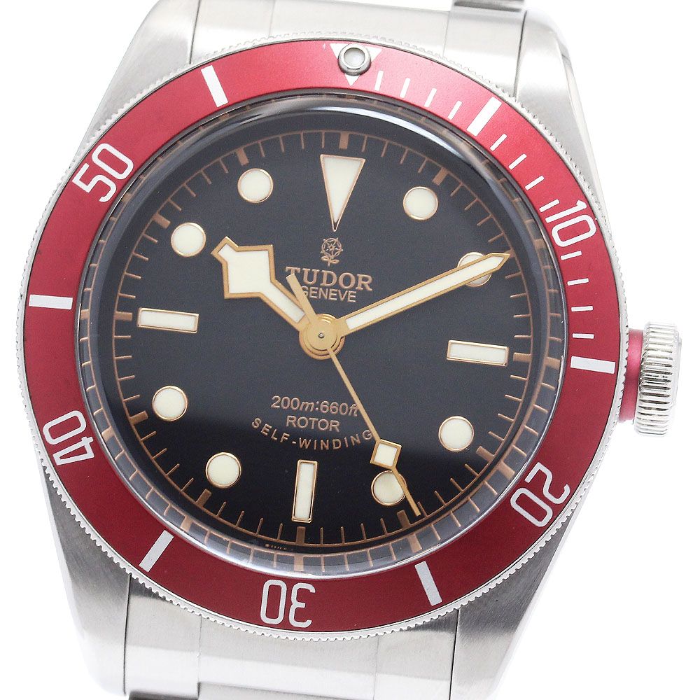 チュードル TUDOR 79220R ヘリテージ ブラックベイ 自動巻き メンズ 良品 _965597