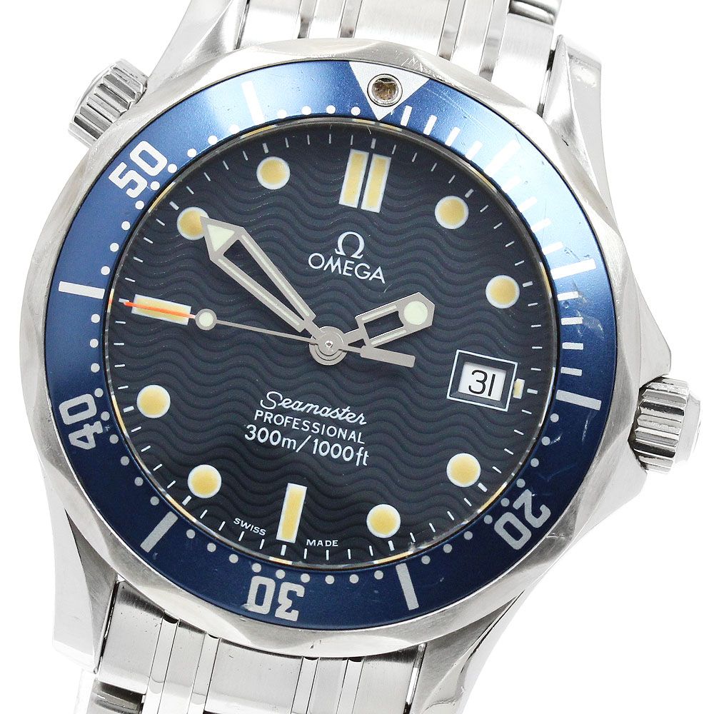 オメガ OMEGA 2561.80 シーマスター300 デイト クォーツ ボーイズ _961774