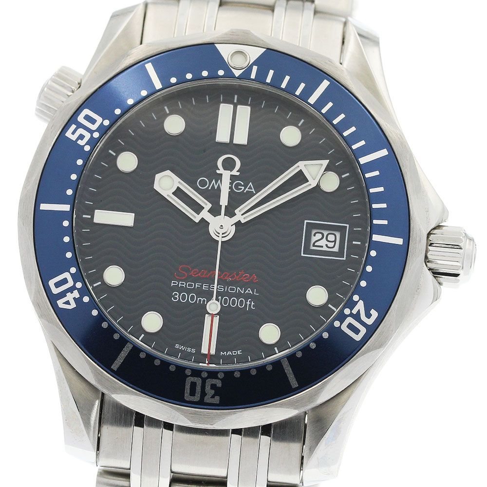 オメガ OMEGA 2223.80 シーマスター300 デイト クォーツ ボーイズ 極美品 保証書付き_973530 253,890円