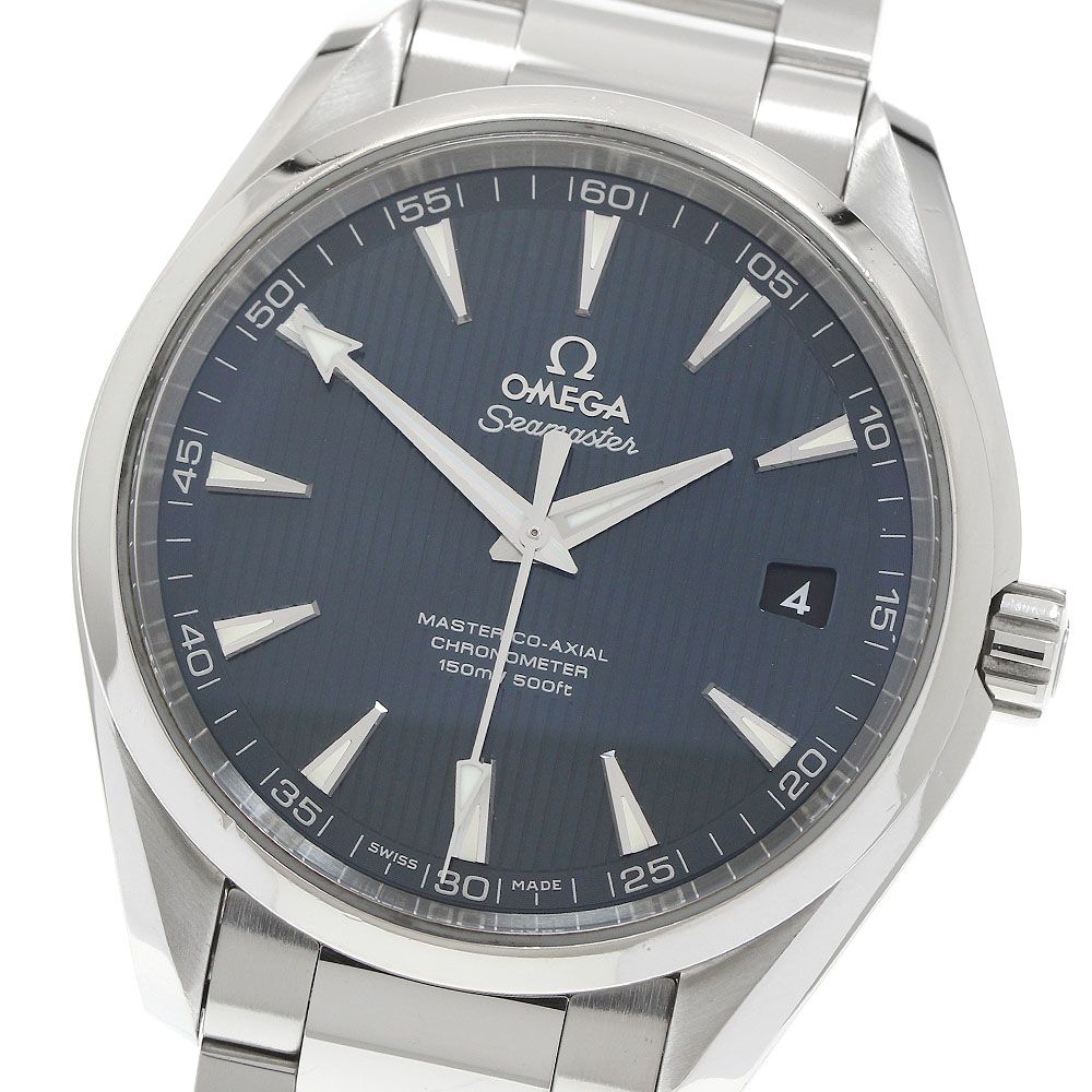 オメガ OMEGA 231.10.42.21.03.003 シーマスター アクアテラ マスターコーアクシャル デイト 自動巻き メンズ 保証書付き_969007 282,330円