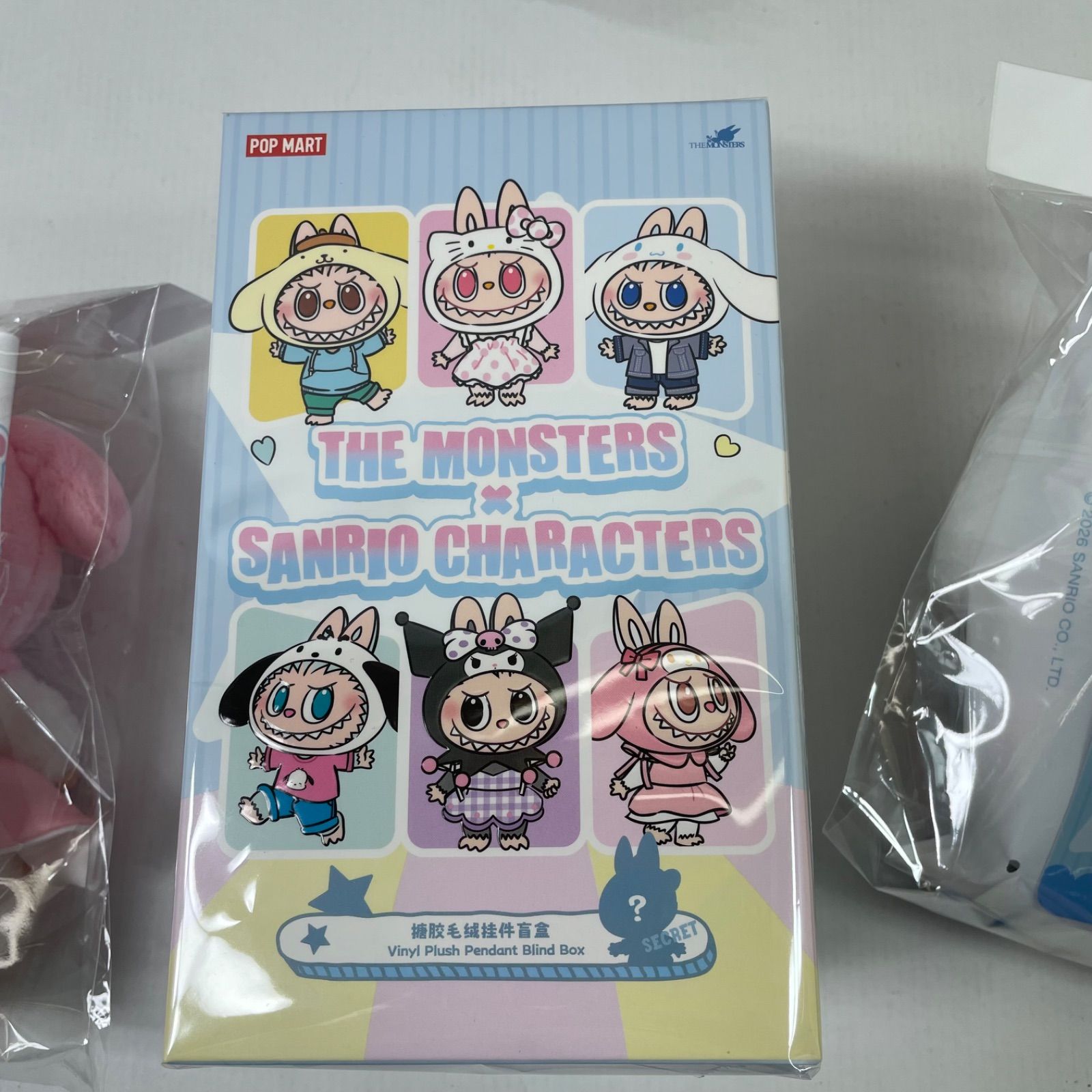 A3682・POPMART LABUBU×Sanrio ラブブ サンリオ 3個 セット - メルカリ