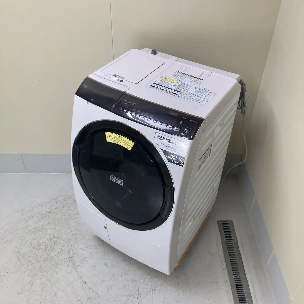 【美品・清掃済み｜取付込み】日立 11kg ドラム式洗濯乾燥機 BD-SX110FR 2021年製 AIお洗濯 洗剤自動投入 風アイロン JD0100 32,487円