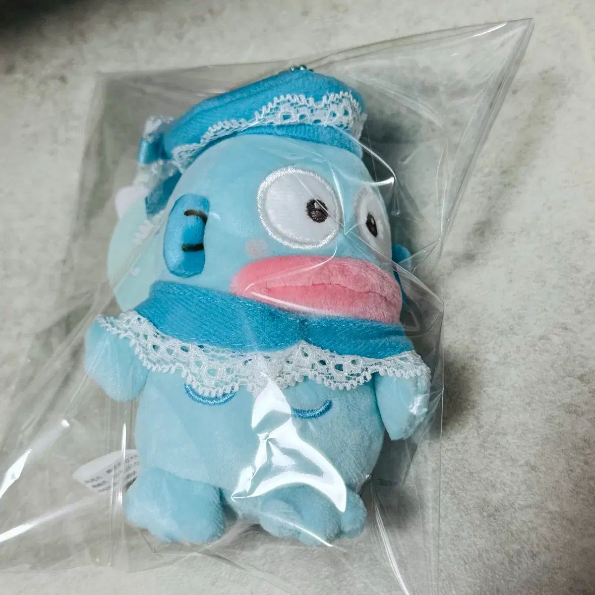 Llavero de peluche Sanrio Hangyodon Munyugurumi