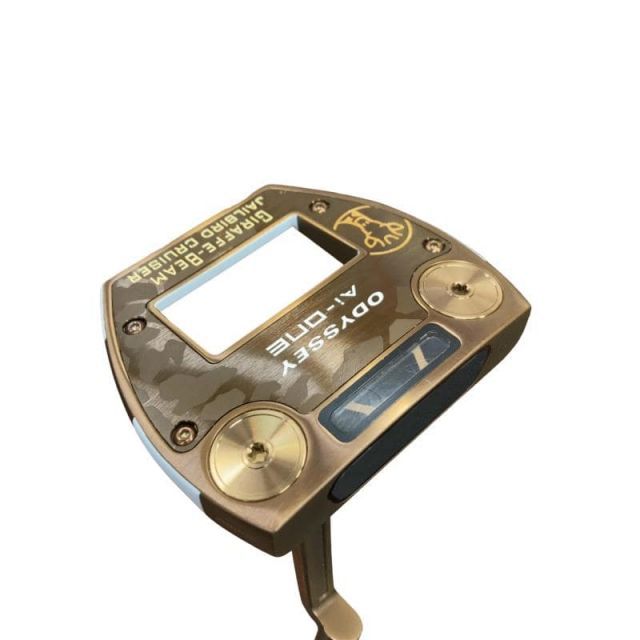 【中古】 オデッセイ Ai-ONE GIRAFFE-BEAM JAILBIRD CRUISER 38インチ パター PT STROKE LAB 140 スチール (フレックスその他) メンズ 男性用 右利き 右用 Cランク ゴルフクラブ
