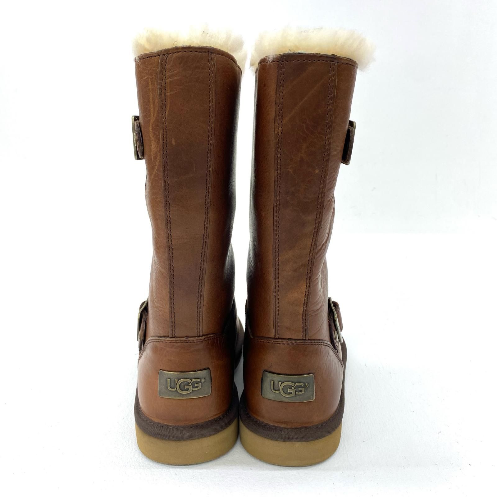 ☆加古川物流】中古 アグ UGG W KENSHINGTON 3325 レザームートン