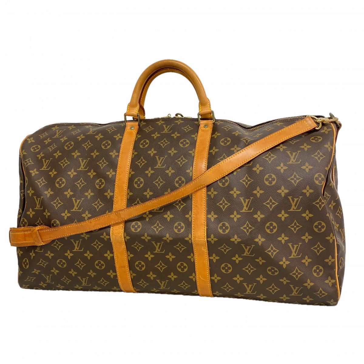 【6gd5128】ルイヴィトン ボストンバッグ モノグラム キーポル・バンドリエール60 M41412 ブラウン【中古】メンズ レディース ユニセックス 45,084円