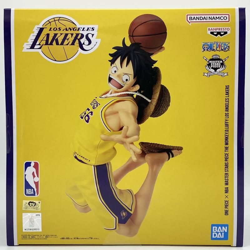 【中古】未開封 ONE PIECE × NBA MASTER STARS PIECE モンキー・D・ルフィ LOS ANGELES LAKERS バンダイ ワンピース[17]