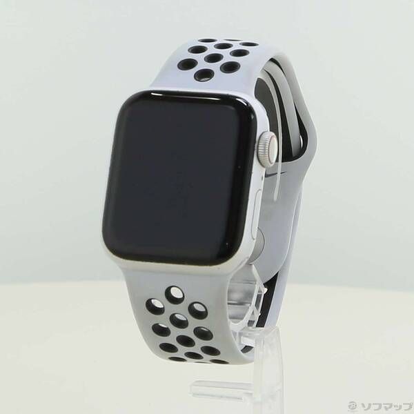 ソフマップ 〔中古品〕 Apple Watch Series 6 Nike GPS + Cellular 40mm シルバーアルミニウムケース ピュアプラチナ／ブラックNikeスポーツバンド【258】