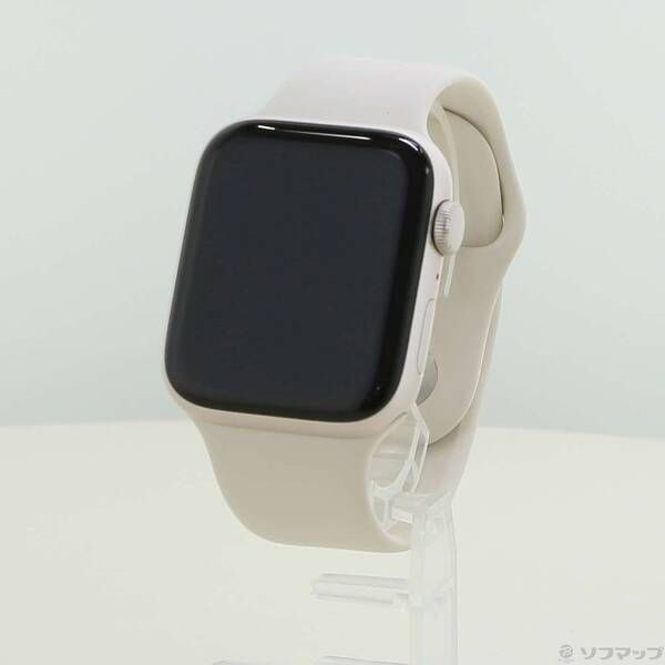 ソフマップ 〔中古品〕 Apple Watch SE 第3世代 GPS 44mm スターライトアルミニウムケース スターライトスポーツバンド【258】
