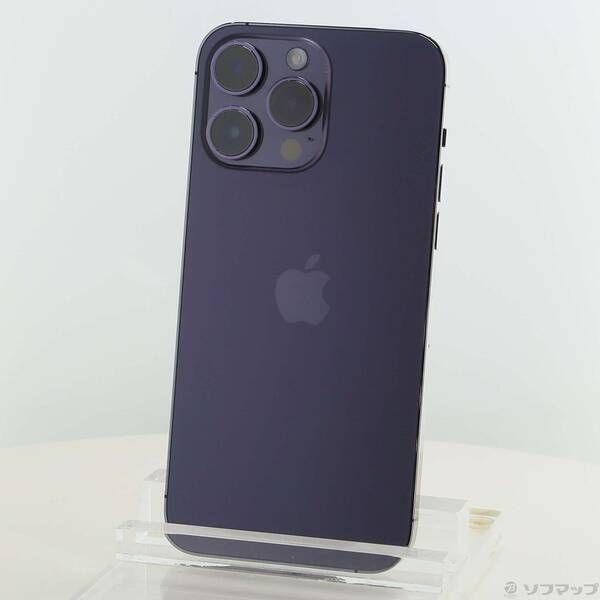 ソフマップ 〔中古品〕 iPhone14 Pro Max 512GB ディープパープル MQ9J3J／A SIMフリー【198】