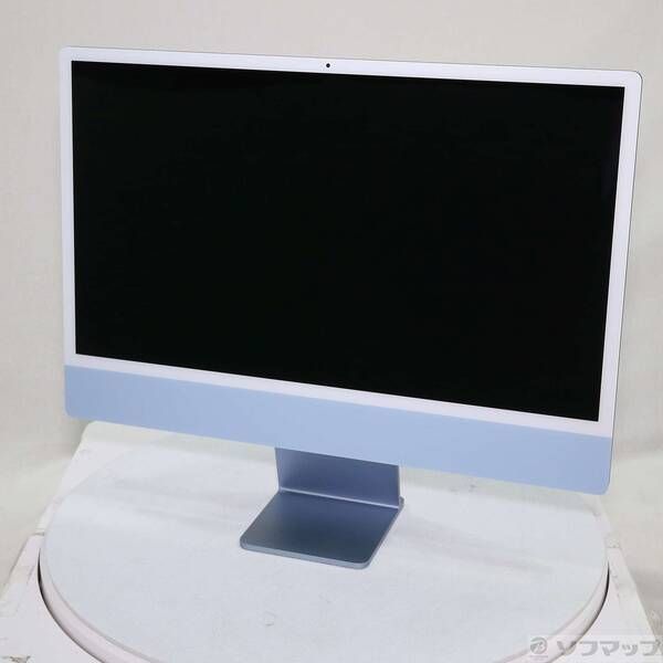 ソフマップ 〔中古品〕 iMac 24-inch Late-2023 MQRQ3J／A Apple M3 8コアCPU_10コアGPU 16GB SSD256GB ブルー 〔26.3 Tahoe〕【258】