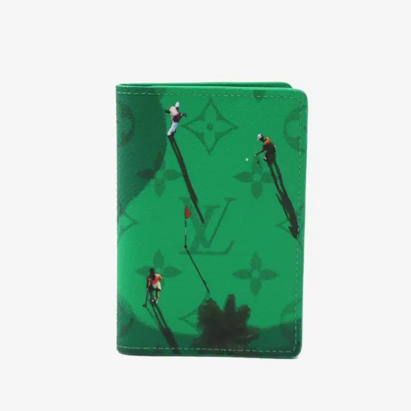 Louis Vuitton（ルイヴィトン）正規品 M14880 ポケット オーガナイザー ゴルフ グリーン