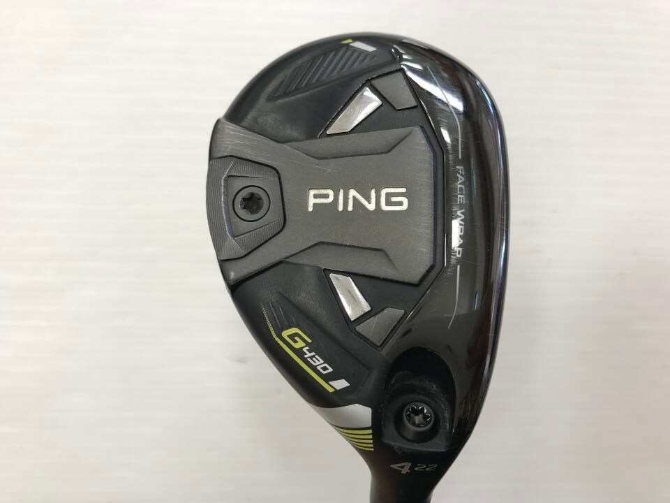ピン　G430　22度　ALTA J CB BLACK　SRフレックス　ユーティリティ　中古【最短即日発送】